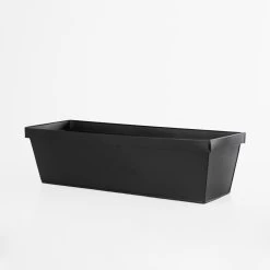 Balkonkasten Metall Schwarz