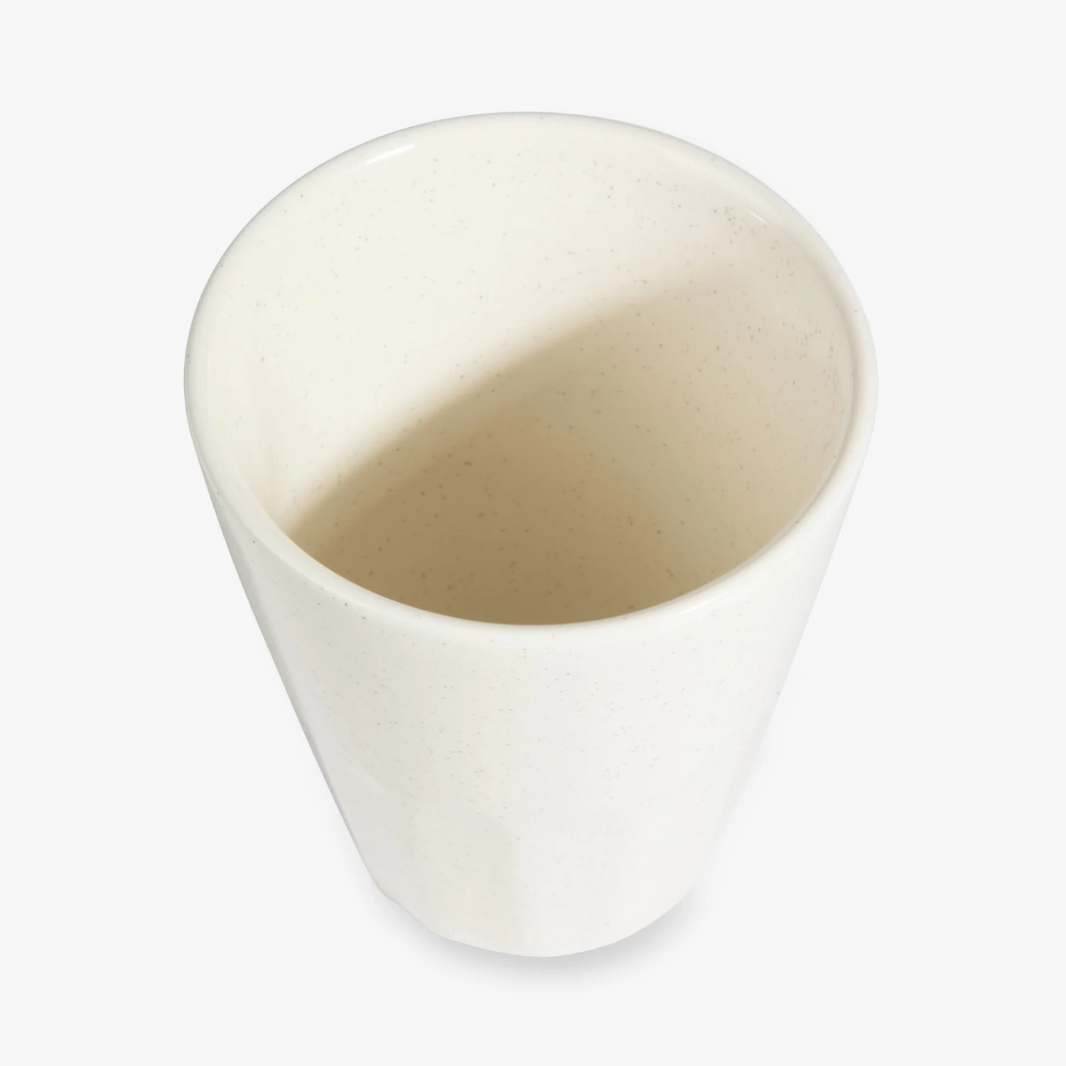 Becher Porzellan Creme 4 Becher Porzellan Creme – Bild 2