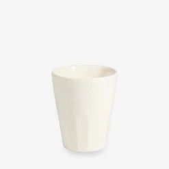 Becher Porzellan Creme