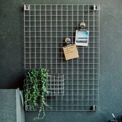 Korb Gitternetz Haken Chrom -Heimtextilien Geschäft 400415 28828 1