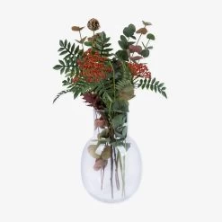 Vase Blase Klarglas -Heimtextilien Geschäft 400438 28938