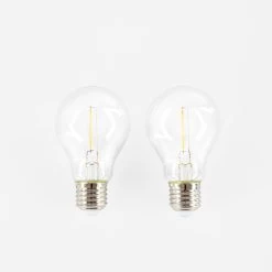 Lichtquelle Lichterkette 2er-Pack Glas