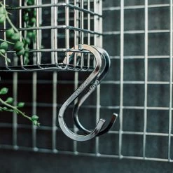 S-Haken Eisen 10 Cm Chrom -Heimtextilien Geschäft 400558 28832