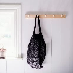 Leiste Mit Haken Birke 48 Cm 8 Leiste Mit Haken Birke 48 Cm -Heimtextilien Geschäft 400702 27564