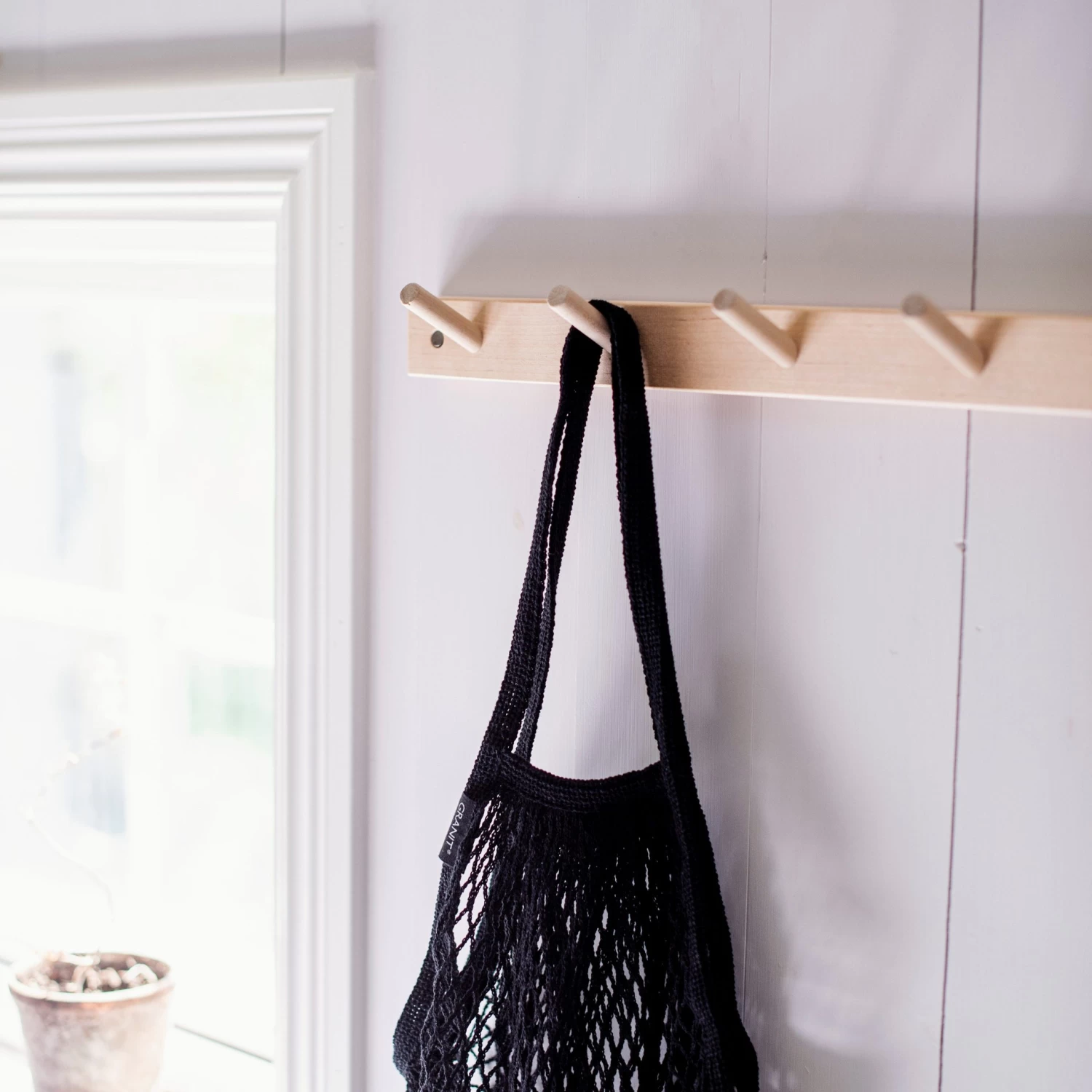 Leiste Mit Haken Birke 48 Cm 5 Leiste Mit Haken Birke 48 Cm – Bild 3