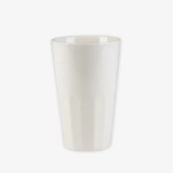 Becher Porzellan Groß Creme