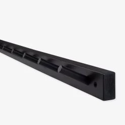 Leiste Mit Aufhängern Schwarz 86 Cm -Heimtextilien Geschäft 400740 35230