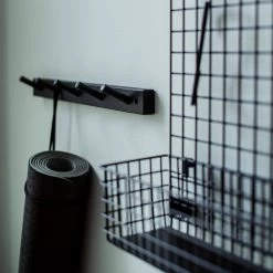 Hook Strip Birch 48 Cm Black -Heimtextilien Geschäft 400741 30591