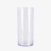 Vase Glas Zylinder H 35 Cm Ø 15 Cm -Heimtextilien Geschäft 400753 29508
