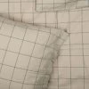 Pillowcase Checks 80x80 Cm Sand Beige -Heimtextilien Geschäft 400816 28392