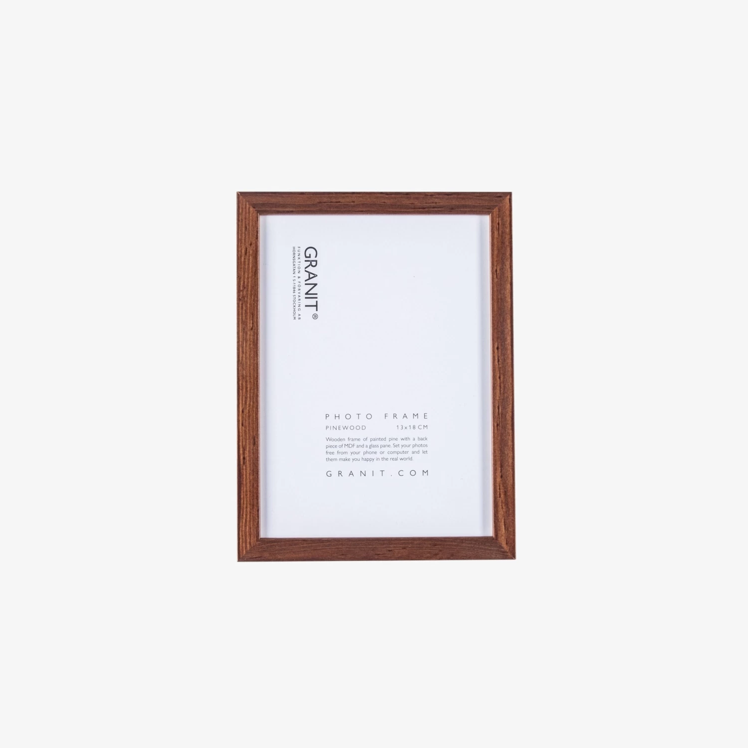 Frame 13x18 Cm Walnut 3 Frame 13x18 Cm Walnut