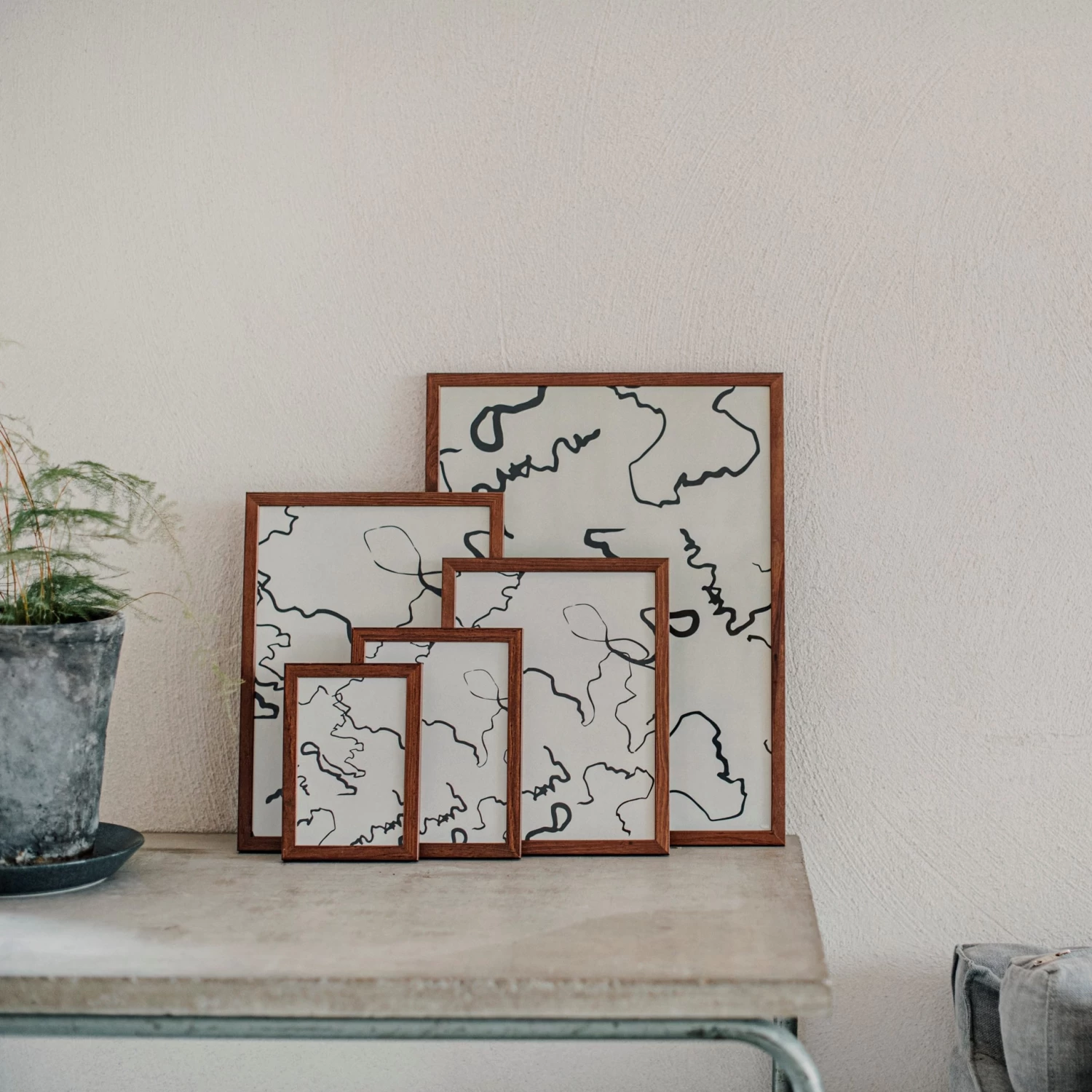 Frame 13x18 Cm Walnut 5 Frame 13x18 Cm Walnut – Bild 3