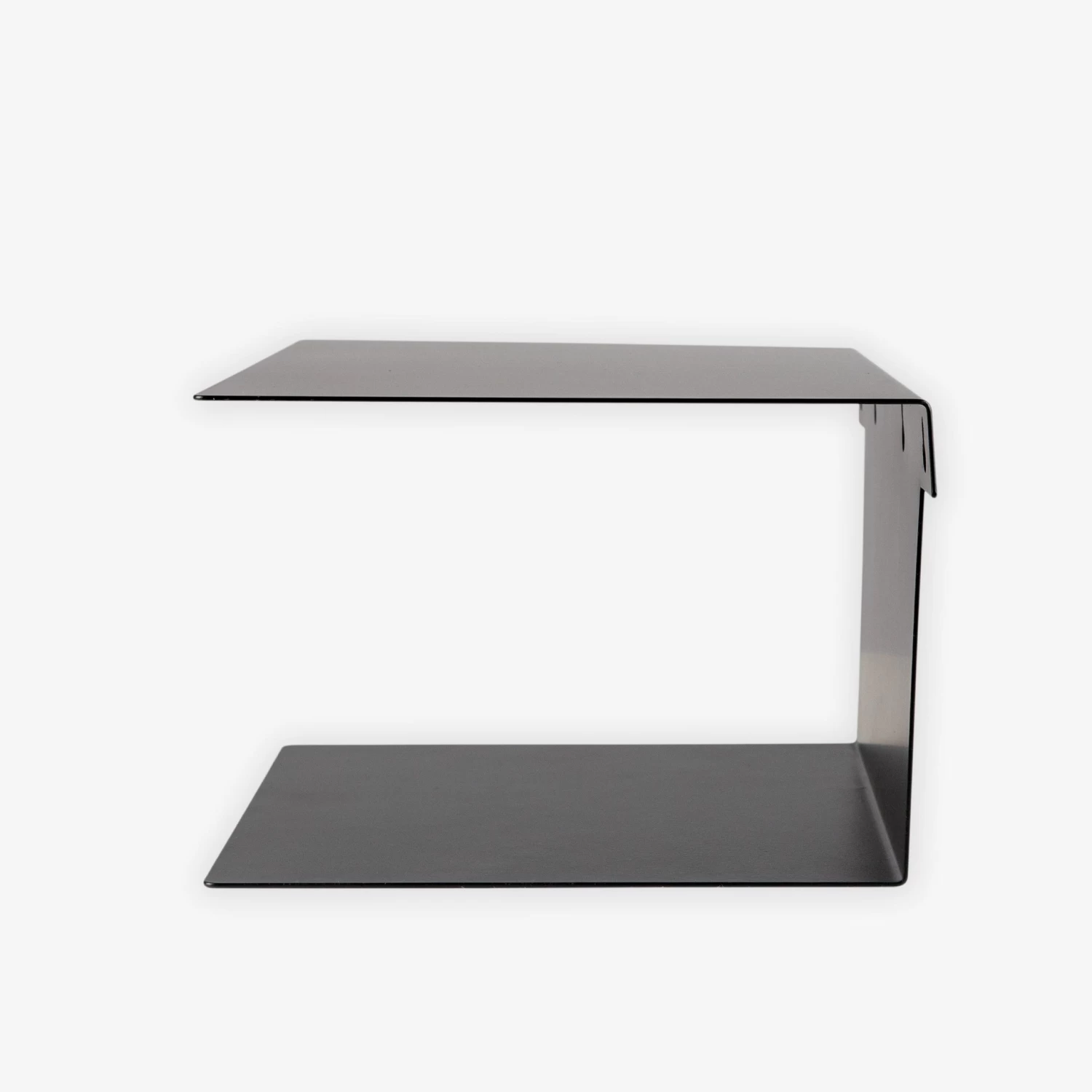 Nachttisch Wandhängend Metall Schwarz 5 Nachttisch Wandhängend Metall Schwarz – Bild 3