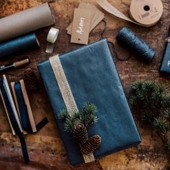 Jute Twine 60m Dark Blue -Heimtextilien Geschäft 401007 30492