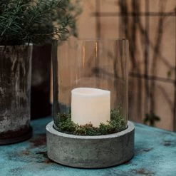 LED-Blockleuchte Timer Außenbereich 10 Cm -Heimtextilien Geschäft 401071 30882