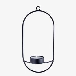 Kerzenhalter Wand Oval -Heimtextilien Geschäft 401126 29597