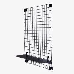 Regal Gitternetz Lang Schwarz -Heimtextilien Geschäft 401136 29485 1