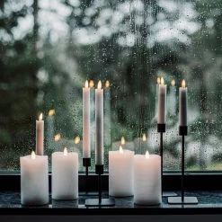 LED-Antikkerze Timer 2er-Pack 25 Cm -Heimtextilien Geschäft 401147 29634