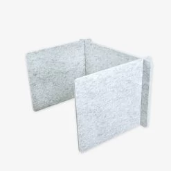 Screen Wall Felt Light Grey -Heimtextilien Geschäft 401149 31175