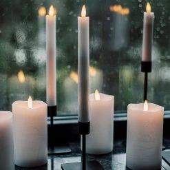 LED-Antikkerze Timer 2er-Pack 15 Cm -Heimtextilien Geschäft 401152 29635