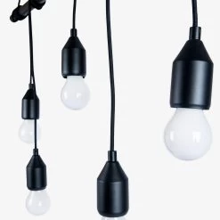 Deckenleuchte Stab Metall Schwarz -Heimtextilien Geschäft 401211 29280