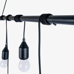 Deckenleuchte Stab Metall Schwarz -Heimtextilien Geschäft 401211 29281