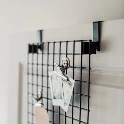 Door Hook Black -Heimtextilien Geschäft 401233 31062