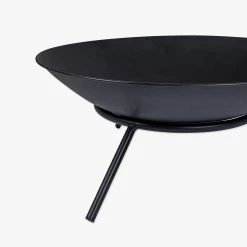 Feuerschale Metall Schwarz -Heimtextilien Geschäft 401245 30141