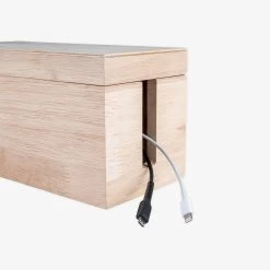 Kabelbox Holz Klein -Heimtextilien Geschäft 401261 29247