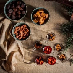 Trüffel Aus Zartbitterschokolade Minze -Heimtextilien Geschäft 401297 30217