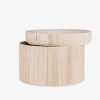 Box Rund Natur Ø 27 Cm -Heimtextilien Geschäft 401309 30202