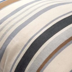 Cushion Rib Stripe 40x60 Blue/Beige 10 Cushion Rib Stripe 40x60 Blue/Beige -Heimtextilien Geschäft 401351 31390