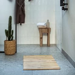 Bathroom Rug Bambu 50x80 -Heimtextilien Geschäft 401385 32824