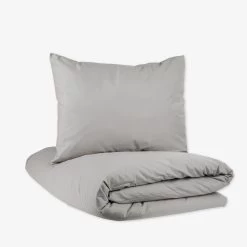 Bettbezug Bio-Baumwolle 150 X 200 Grau -Heimtextilien Geschäft 401422 33378
