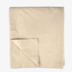Bettlaken Bio-Baumwolle 240 X 260 Sand -Heimtextilien Geschäft 401440 31673