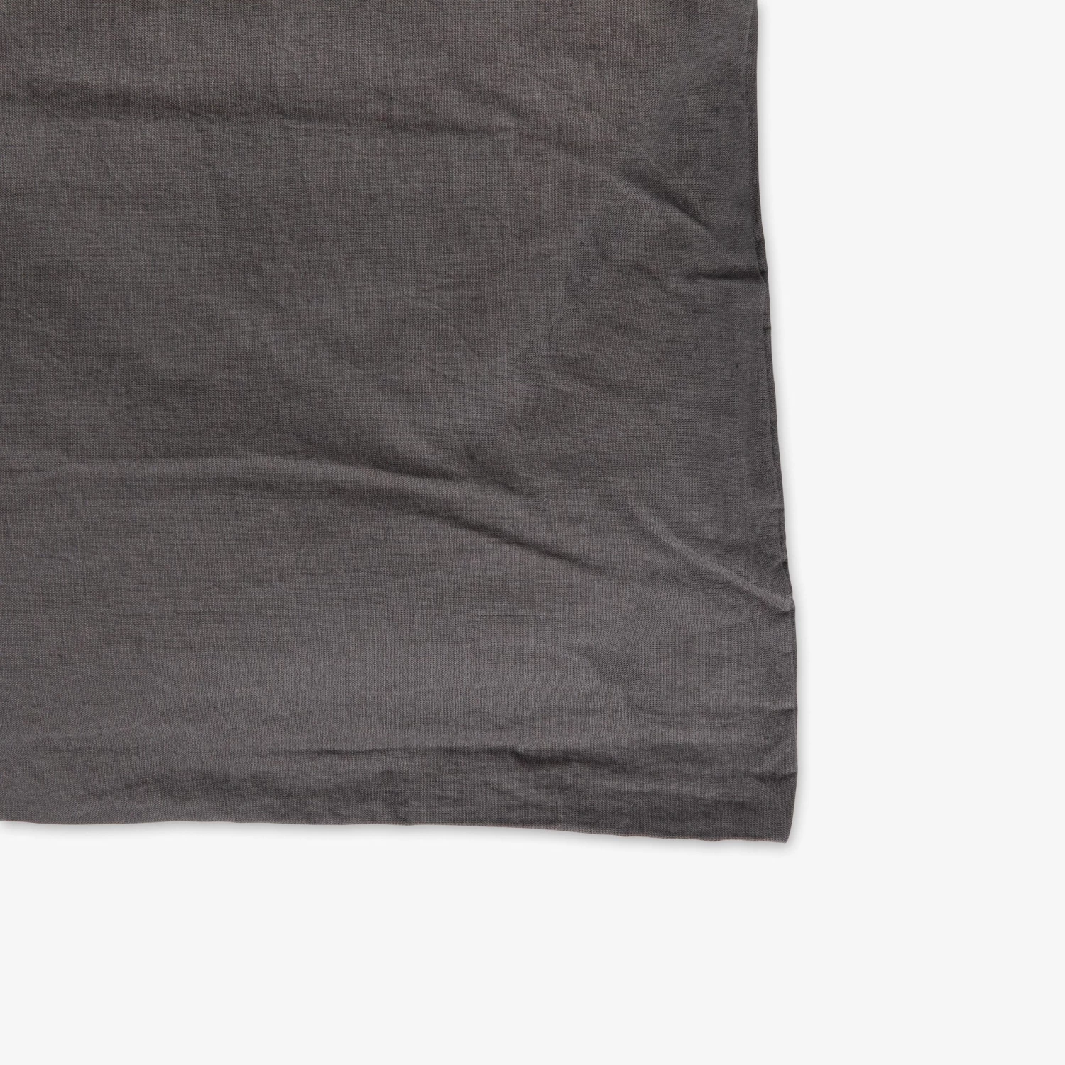 Bettbezug Bio-Baumwolle 220 X 220 Dunkelgrau 5 Bettbezug Bio-Baumwolle 220 X 220 Dunkelgrau – Bild 3