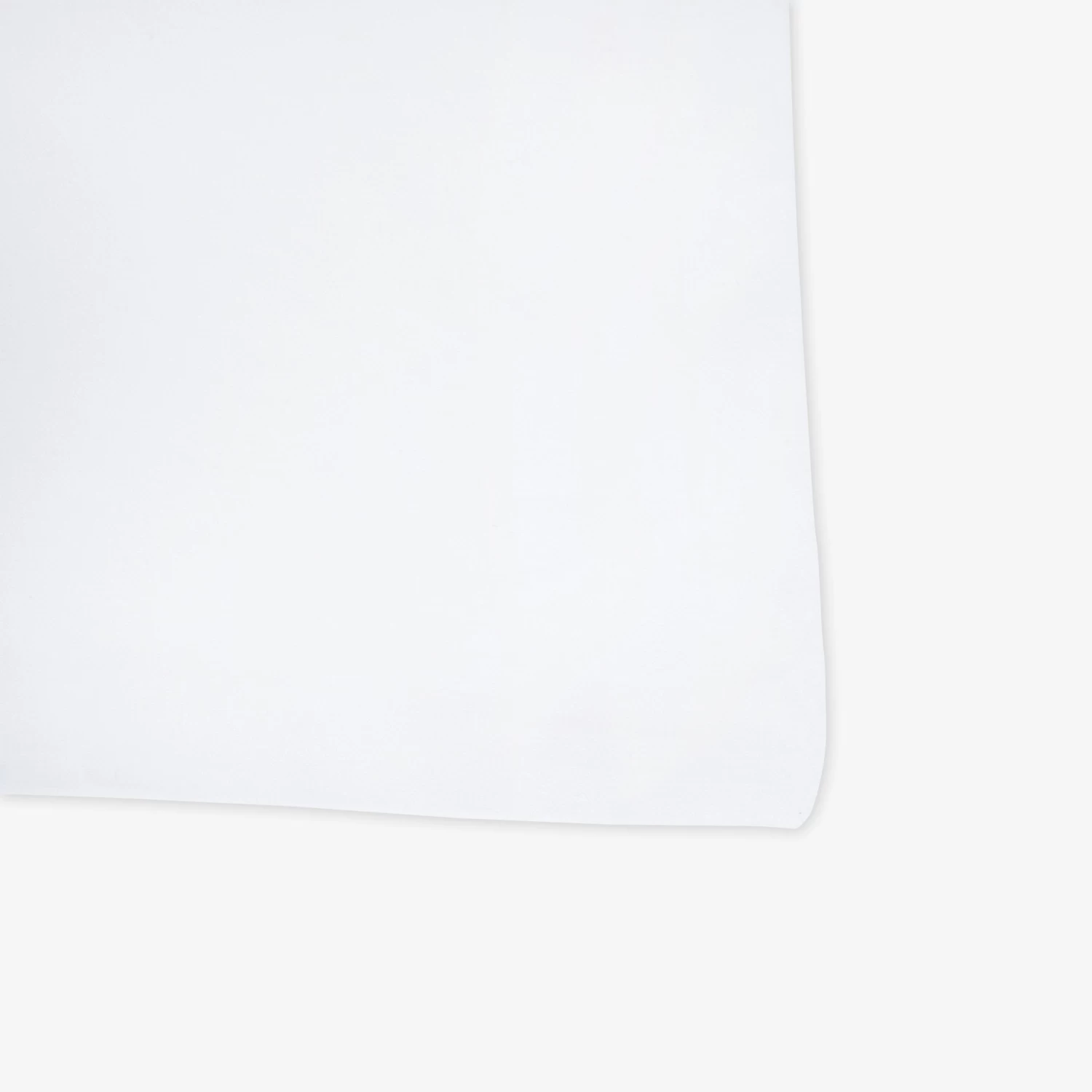 Bettlaken Bio-Baumwolle 150 X 200 Weiß 5 Bettlaken Bio-Baumwolle 150 X 200 Weiß – Bild 3