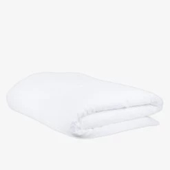 Bettlaken Bio-Baumwolle 220 X 220 Weiß