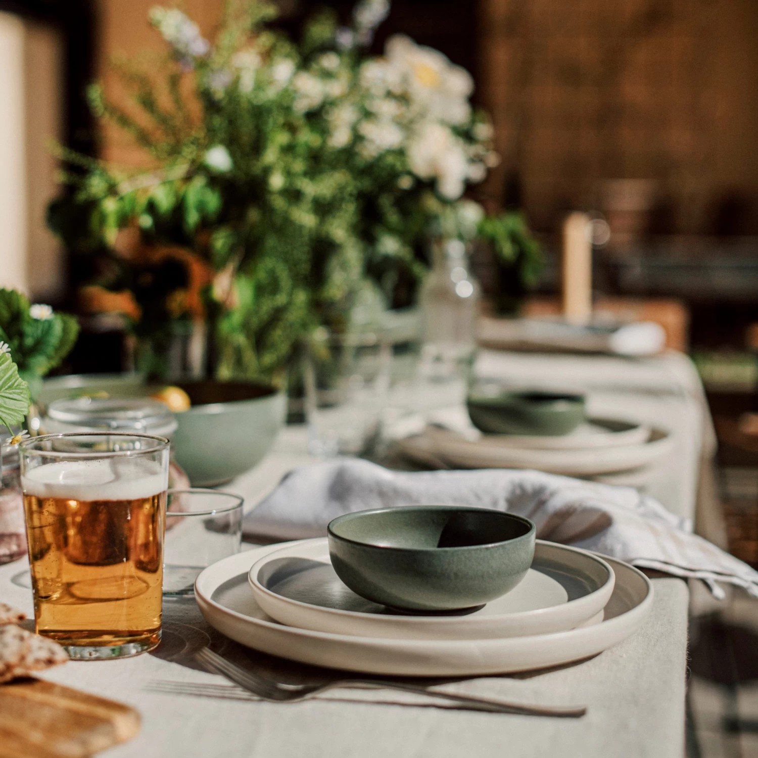 Teller Bruno Steingut 17 Cm Creme 6 Teller Bruno Steingut 17 Cm Creme – Bild 4