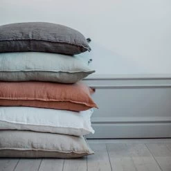 Kissen Leinen 50 X 70 Weiß -Heimtextilien Geschäft 401471 32755