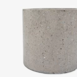 Pot Cement Terrazzo Ø27 Sand -Heimtextilien Geschäft 401499 31875