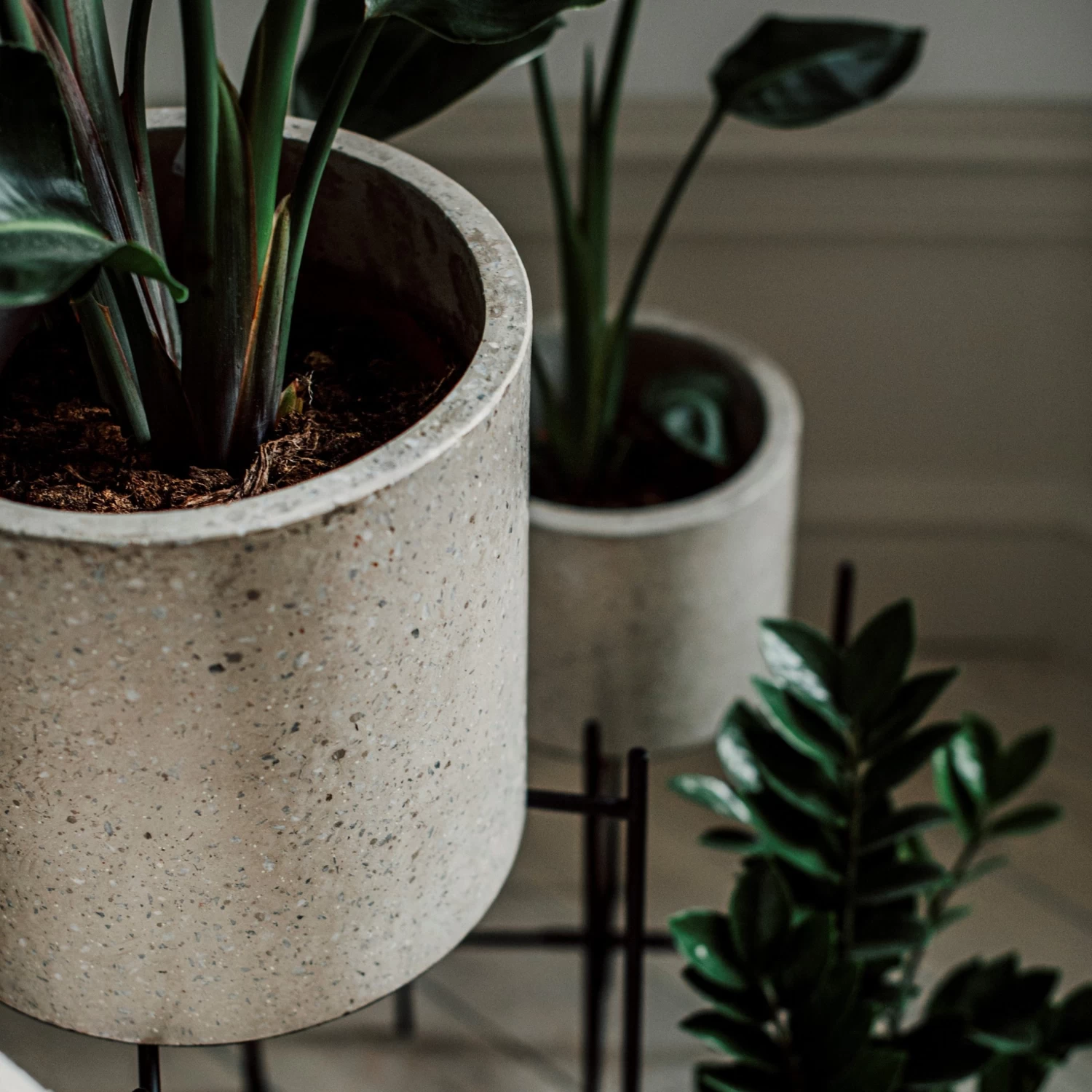 Pot Cement Terrazzo Ø19 Sand 7 Pot Cement Terrazzo Ø19 Sand – Bild 5