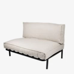 Sofa Metall Schwarz