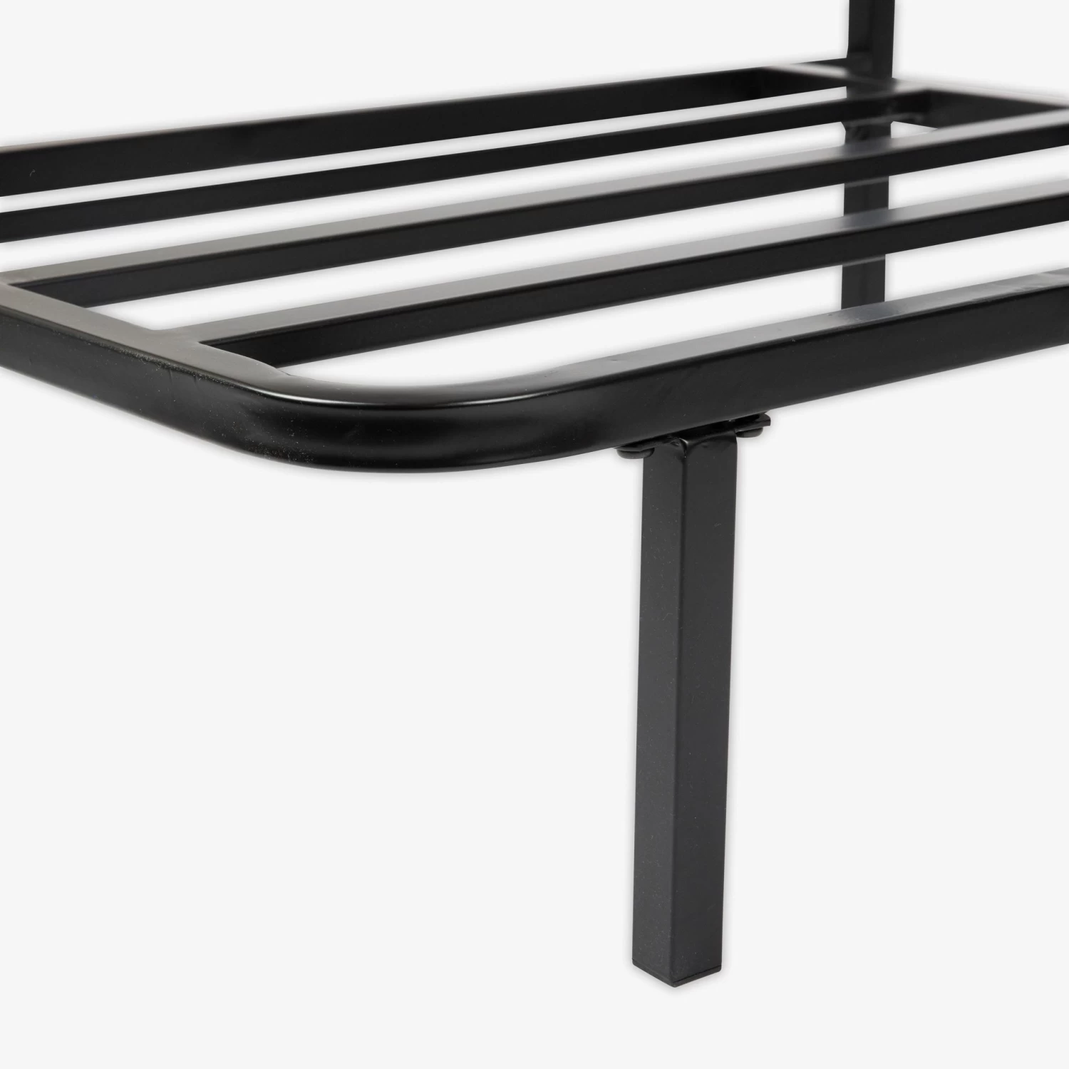 Lounge-Sessel Metall Schwarz 5 Lounge-Sessel Metall Schwarz – Bild 3