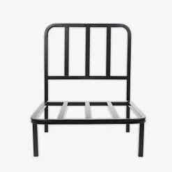 Lounge-Sessel Metall Schwarz 12 Lounge-Sessel Metall Schwarz -Heimtextilien Geschäft 401513 32338