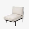 Lounge-Sessel Metall Schwarz -Heimtextilien Geschäft 401513 32340