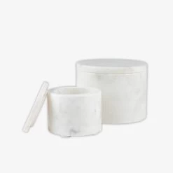 Kästchen Marmor Weiß 9 Kästchen Marmor Weiß -Heimtextilien Geschäft 401571 32350