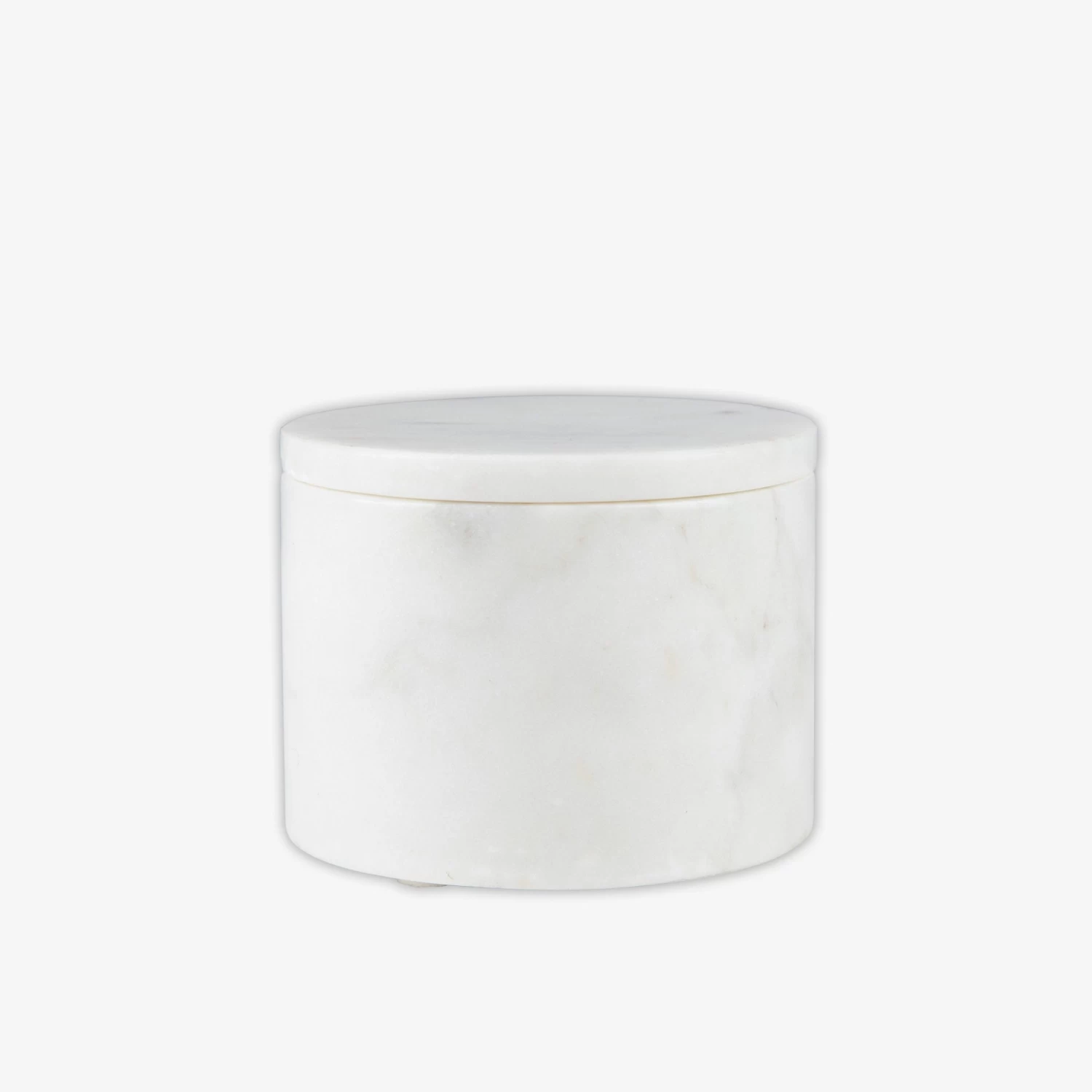 Marmorgefäß Weiß 4 Marmorgefäß Weiß – Bild 2