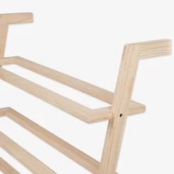 Shoe Rack Wood 9 Shoe Rack Wood -Heimtextilien Geschäft 401615 34741