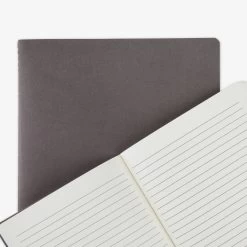 Notizblock Liniert A4 Dunkelgrau -Heimtextilien Geschäft 401679 32514